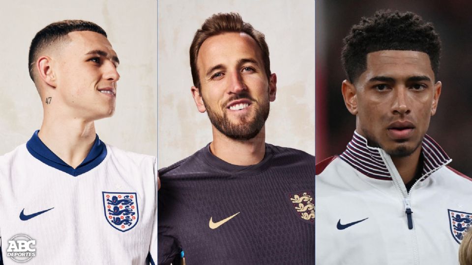 Phil Foden, Harry Kane y Jude Bellingham son la esperanza de Inglaterra de cara a disputar la Eurocopa