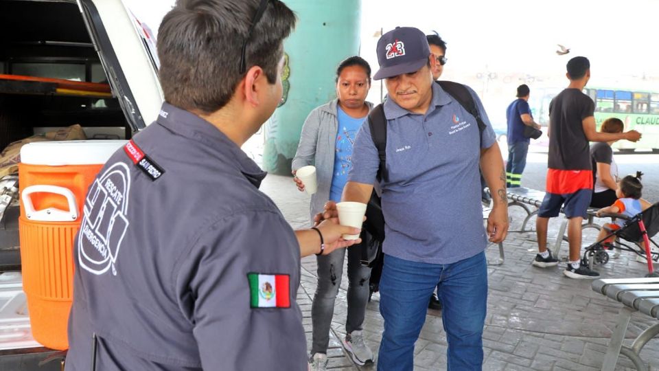 Operativo en San Pedro por calor