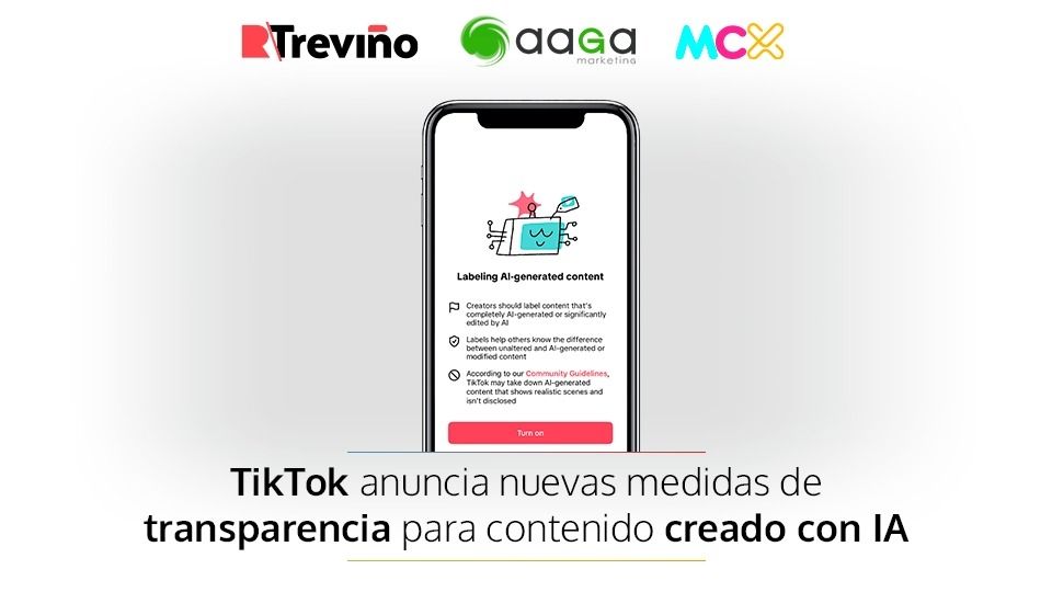 TikTok anuncia nuevas medidas de transparencia para contenido creado con IA.