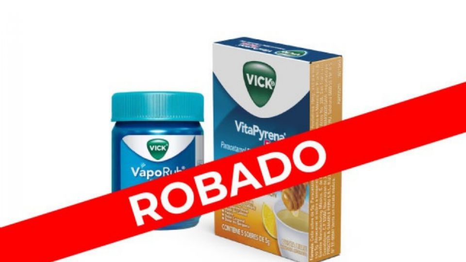 Vaporub y VitaPyrena Forte.