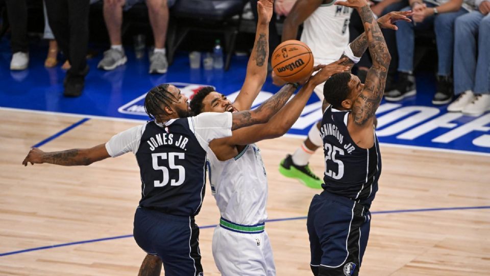 Mavericks le pega primero a los Timberwolves en las finales del Oeste.