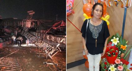 Buscan a madre desaparecida tras colapso de escenario en San Pedro