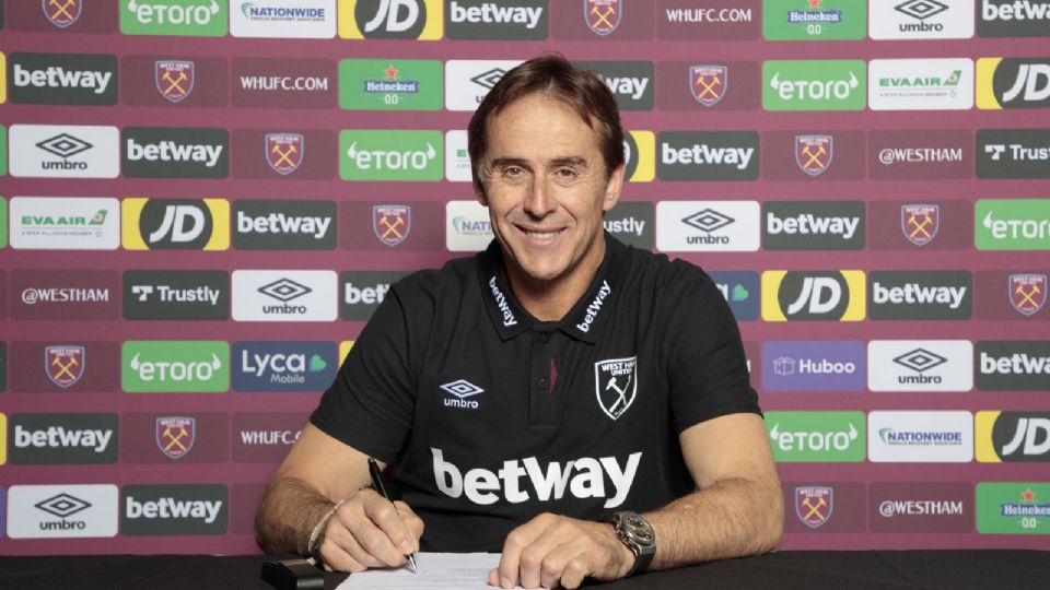 Julen Lopetegui, nuevo entrenador del West Ham.