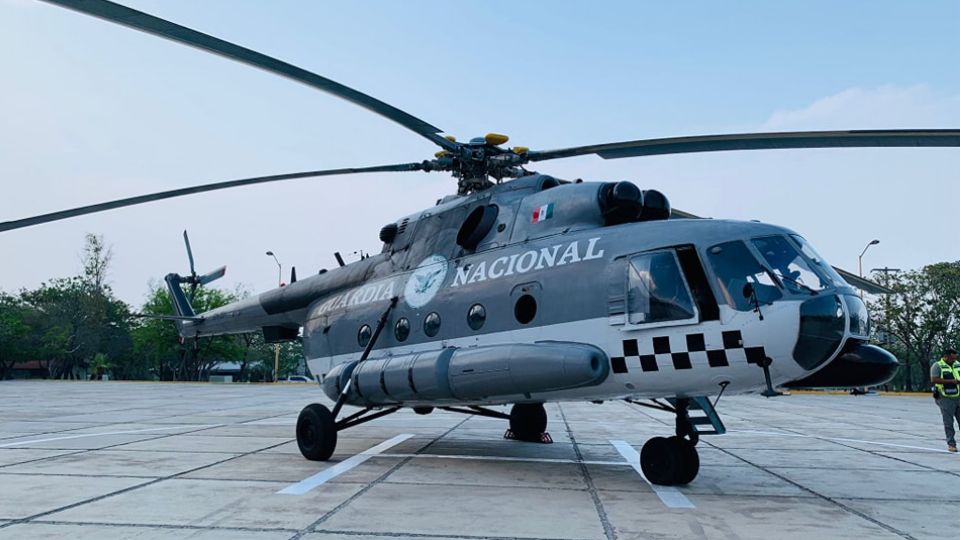 Helicóptero de la Guardia Nacional | Facebook / Protección Civil Tamaulipas