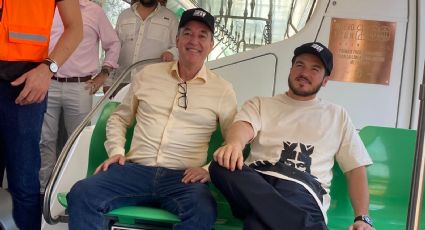 Presentan el primer tren de las Líneas 4 y 6 del Metro en Monterrey