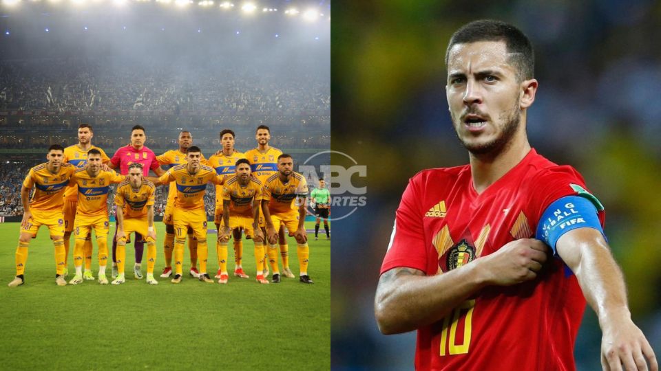 Eden Hazard admite conocer a Tigres por Gignac.