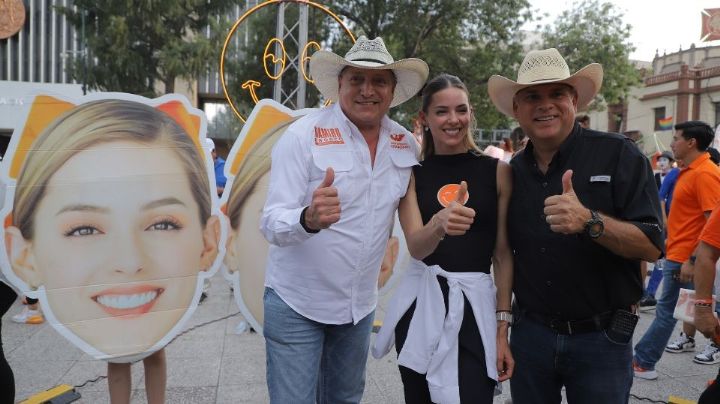 Mariana Rodríguez llama a regios a salir a votar este próximo 2 de junio