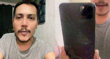 Video: Joven pone a enfriar su iPhone en el congelador y se le estrella la pantalla