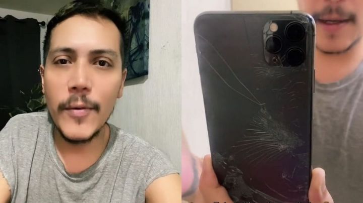 Video: Joven pone a enfriar su iPhone en el congelador y se le estrella la pantalla