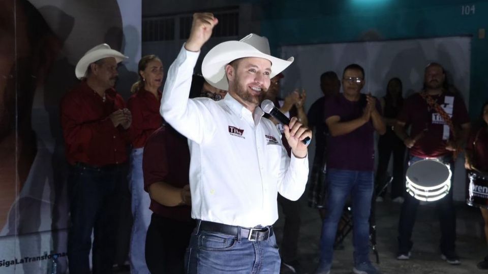 Gilberto 'Tito' Palomar González, candidato a la presidencia municipal de Encarnación de Díaz, Jalisco, por Morena.