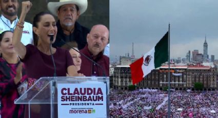 Abarrota Claudia Sheinbaum el Zócalo en su cierre de campaña