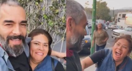 Video: Omar Chaparro es confundido con Jaime Camil en calles de CDMX