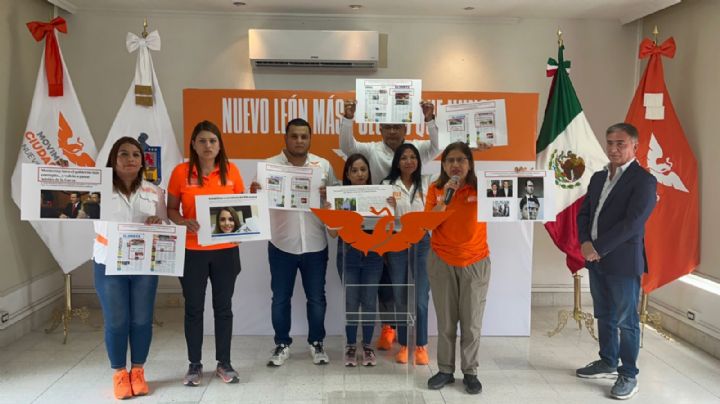 Candidados de MC responsabilizan a Adrián de la Garza por ola de inseguridad