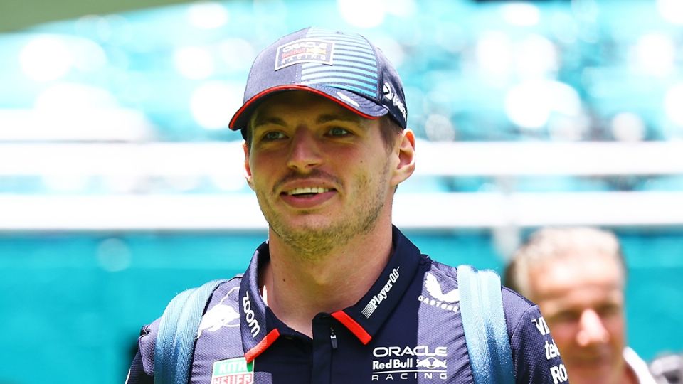 Max Verstappen ya se encuentra en Miami para disputar el Gran Premio