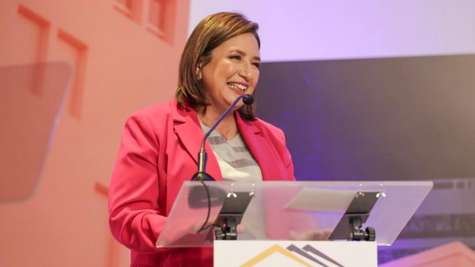 Xóchitl Gálvez, candidata del PRI, PAN y PRD a la presidencia de México