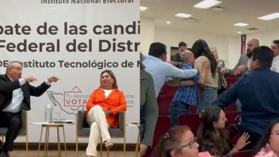 Debate entre candidatos al distrito 11 federal.