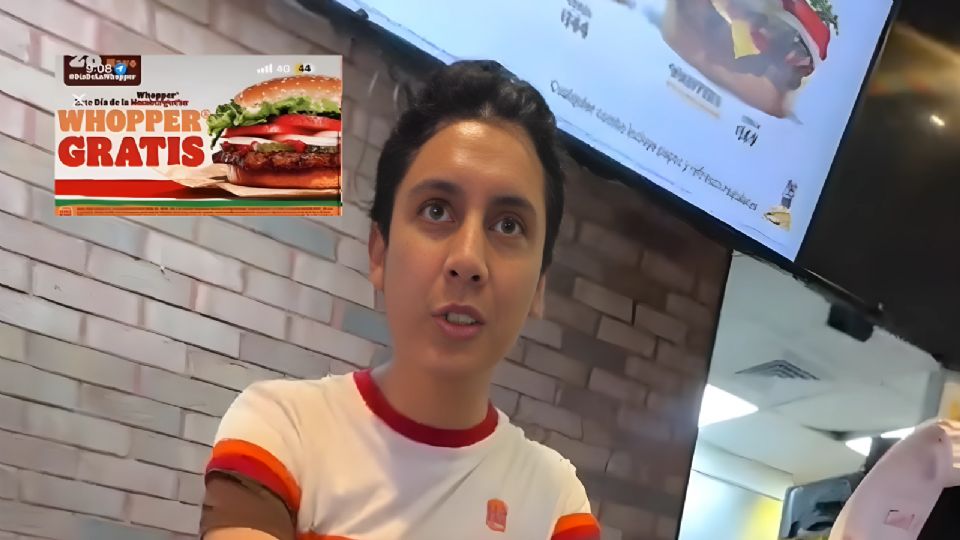 Gerente de una de las sucursales de Burger King en Querétaro.