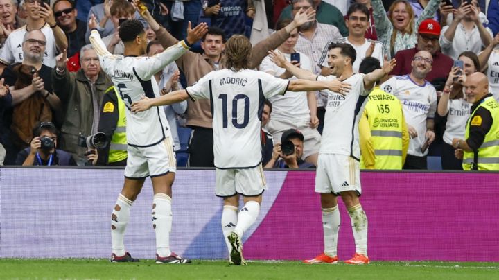 LaLiga: Real Madrid golea al Cádiz y espera el título