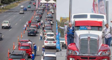 José Luis Garza Ochoa realiza mega pegoteo de calcas en Guadalupe