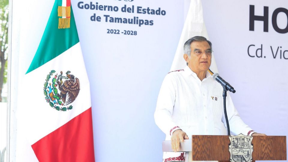 Américo Villarreal Anaya, gobernador de Tamaulipas.