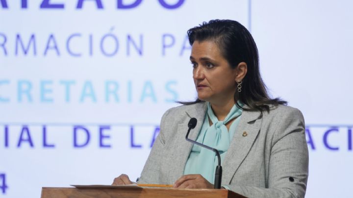 Ana Margarita Ríos Farjat inaugura curso para secretarios del Poder Judicial