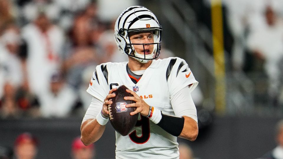 Joe Burrow es el mariscal de campo titular de los Bengals