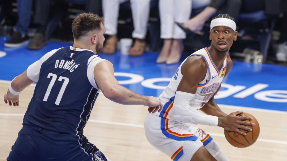 Los Oklahoma City Thunder se llevaron el primer duelo de estas semifinales del Oeste ante los Dallas Mavericks por 117-95.