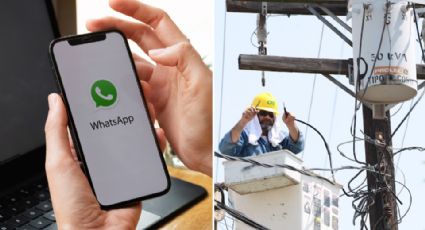 ¿No tienes luz? Así puedes reportar la falla por WhatsApp