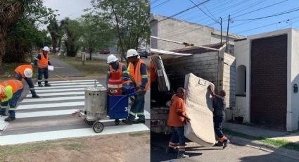 Rehabilitan área verde que era usada como estacionamiento en Real de Cumbres