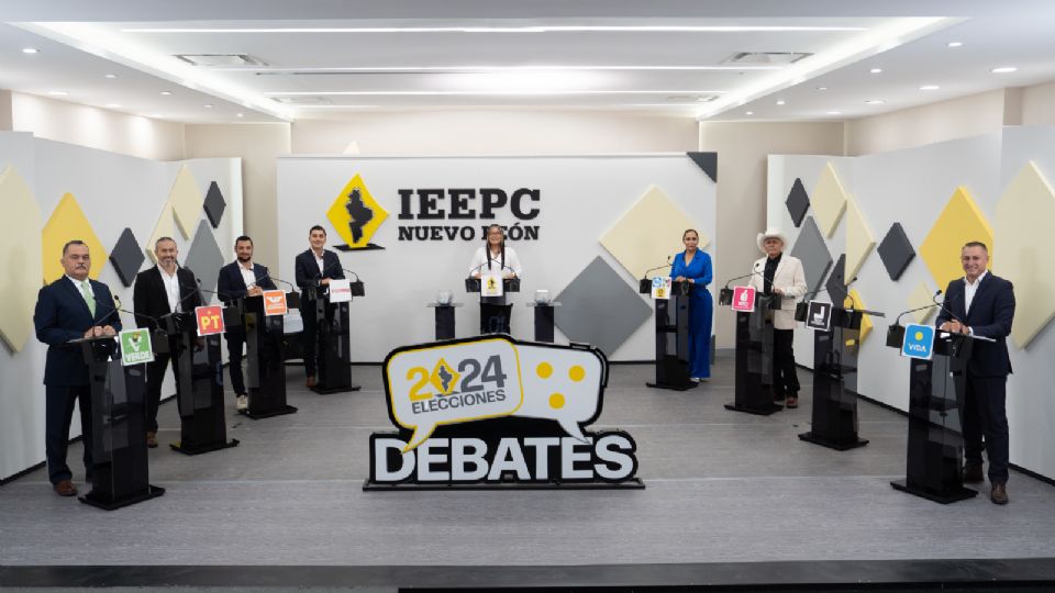 Debate entre los candidatos a la alcaldía de García.