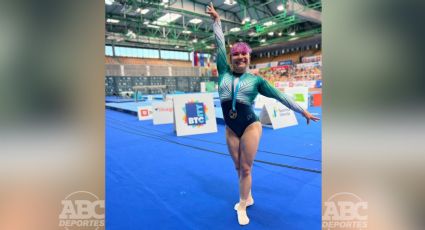 Alexa Moreno gana el oro en Mundial de Gimnasia Artística