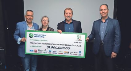 Entrega PASA donativo en apoyo a niños y niñas con fibrosis quística