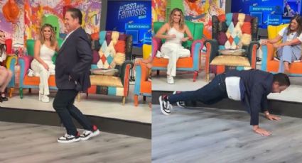 Video: Mario Bezares baila 'El Gallinazo' en 'Hoy'; critican al programa por invitarlo 