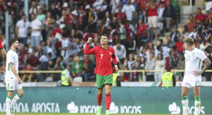 Cristiano Ronaldo se luce con dos goles en el amistoso de Portugal ante Irlanda