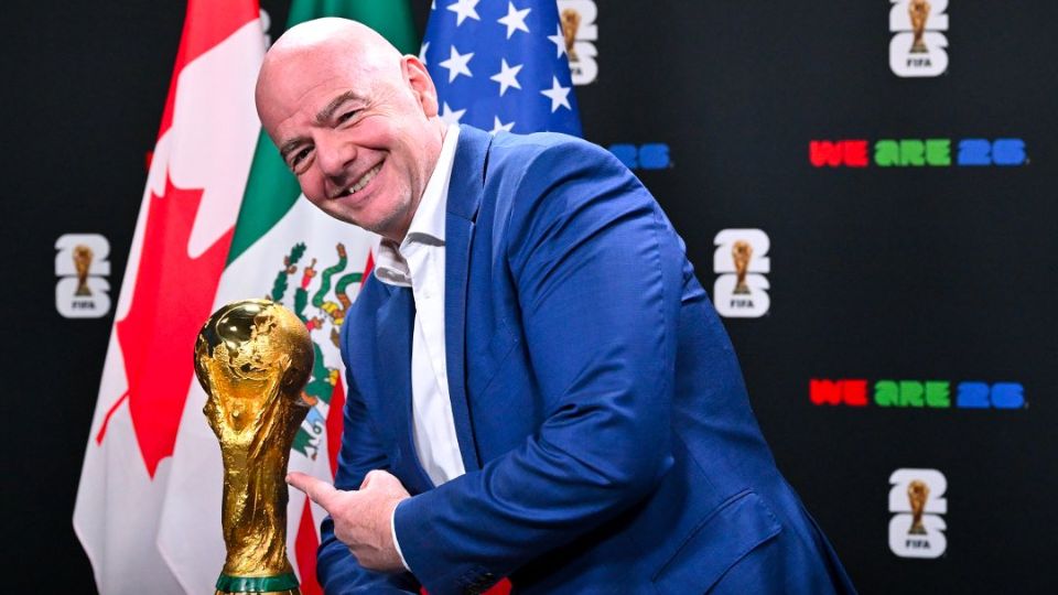 Gianni Infantino, presidente de la FIFA | X / @MonterreyFWC26