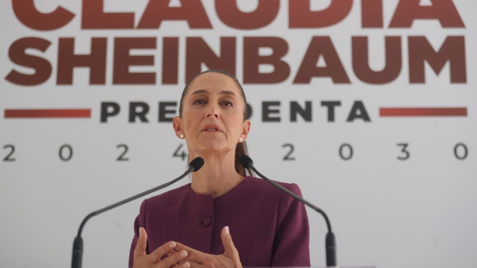 Claudia Sheinbaum, presidenta electa de México.