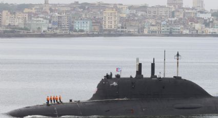 Llega a Cuba flotilla rusa con submarino nuclear