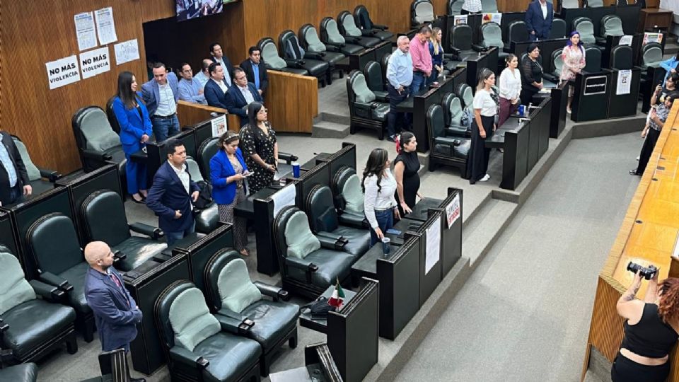 Pleno del Congreso de Nuevo León.