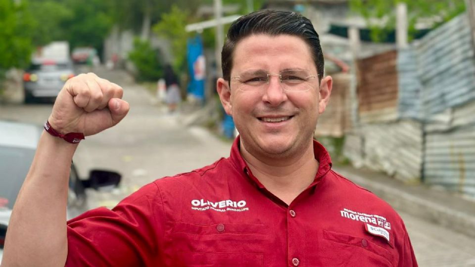 Oliverio Tijerina, candidato a diputado federal del distrito 11 en Guadalupe.