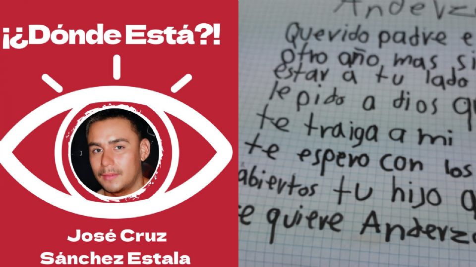 Carta hecha a un padre desaparecidos.