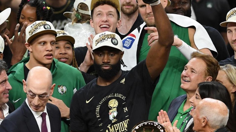 Jaylen Brown, MVP de las Finales.