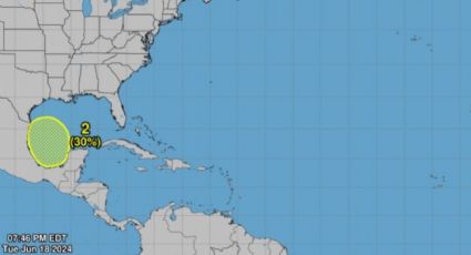 Rastrean otra zona de baja presión con potencial ciclónico en el Golfo de México