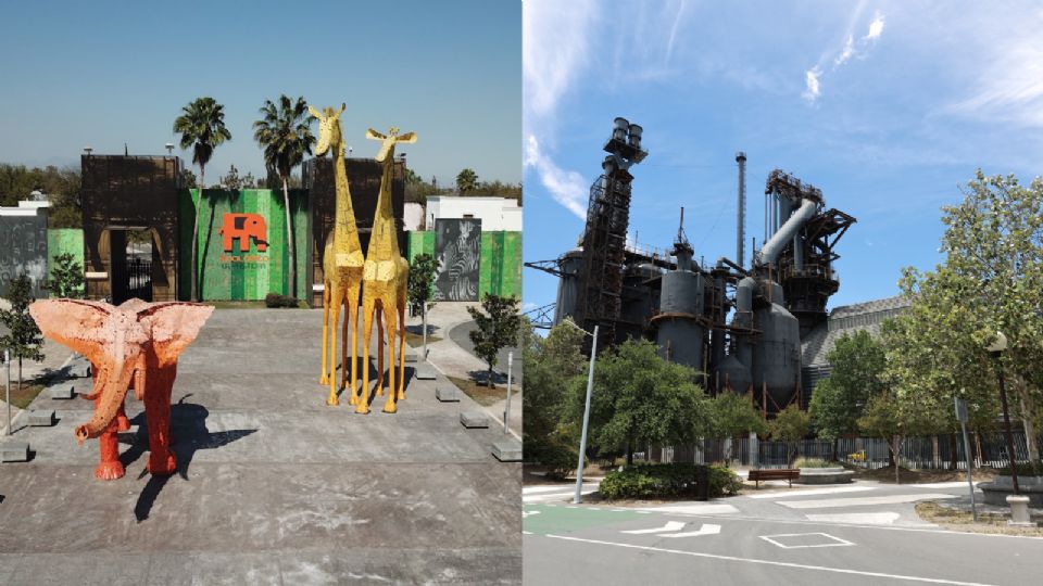 Instalaciones del zoológico La Pastora y del Parque Fundidora.