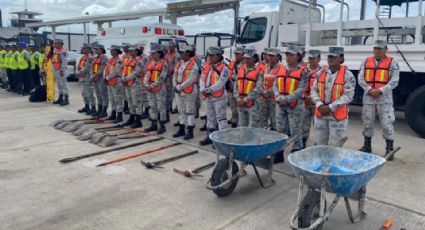 Guardia Nacional activa Plan GN-A en Tamaulipas ante ciclón tropical 1