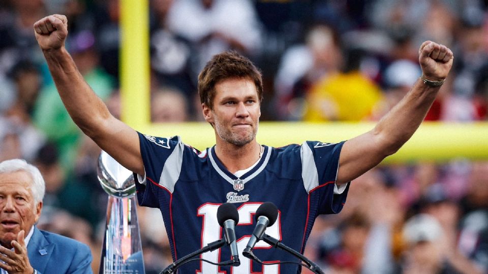 Tom Brady ingresó recientemente al Salón de la Fama de los New England Patriots