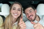 Mariana Rodríguez acude a votar con Samuel García