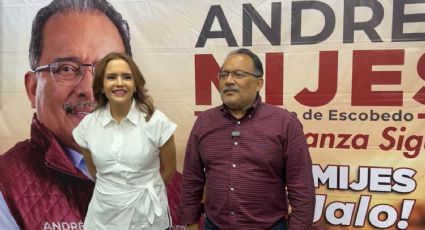 Andrés Mijes anuncia ventaja en su reelección por Escobedo