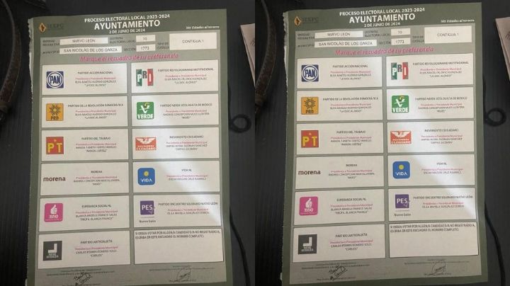 Se equivocan en boletas de San Nicolás; tenían candidatos de Escobedo