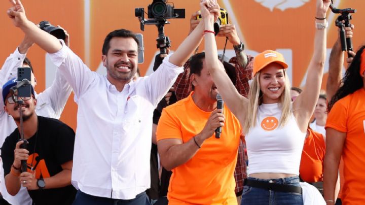 Jorge Álvarez Máynez felicita a Mariana Rodríguez