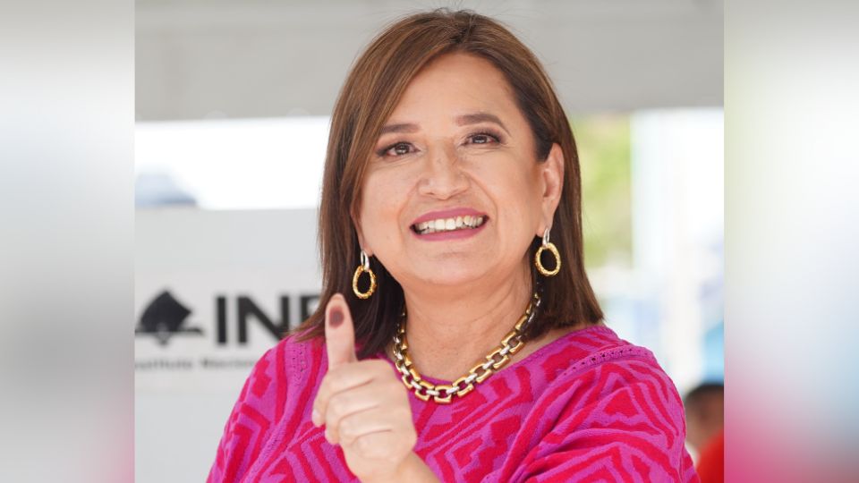 Xóchitl Gálvez acude a votar en Ciudad de México | X / @XochitlGalvez